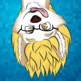A profile picture of a character, drawn in SAI and edited in paint.net.